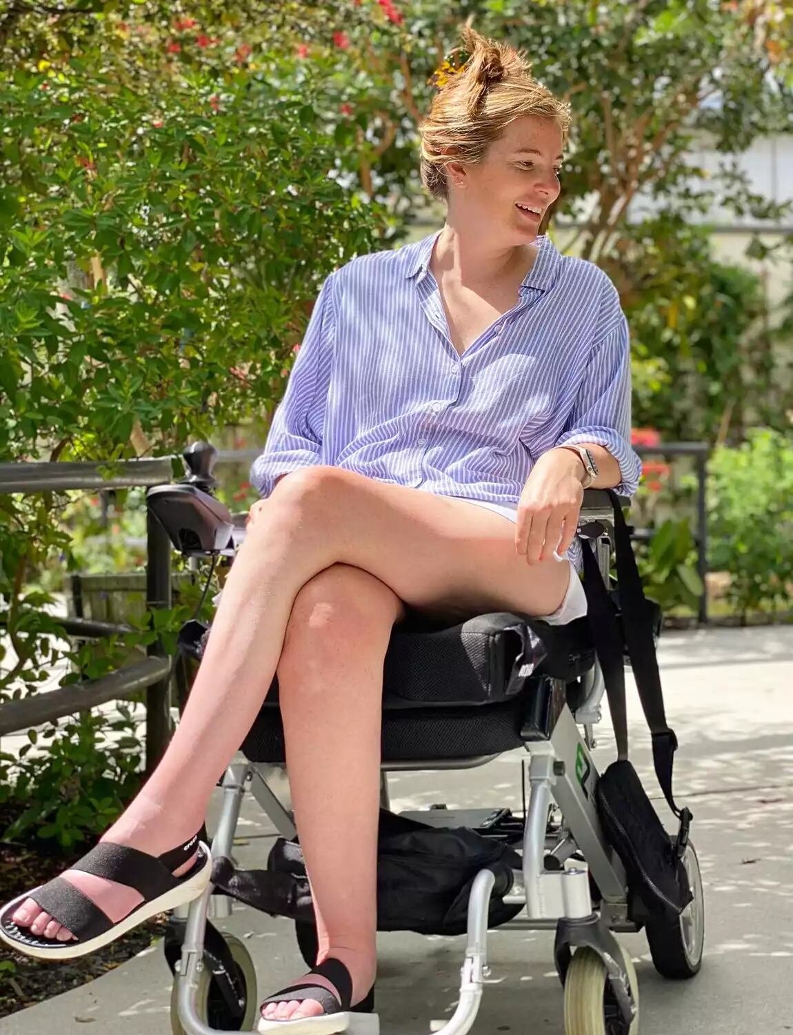 Brooke Eby creó la organización sin fines de lucro ALStogether para brindar apoyo y recursos a pacientes con esclerosis lateral amiotrófica (Instagram: @BrookeEby)
