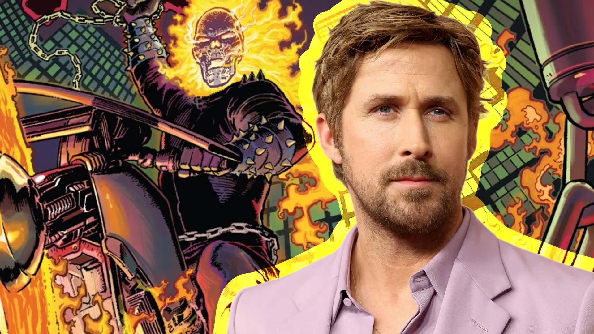 La nueva versión de Ghost Rider será interpretada por Ryan Gosling
(Marvel Comics/REUTERS)