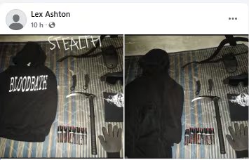 Estos objetos coinciden con los que fueron encontrados al momento de resguardarlo.
(Facebook/Lex Ashton/IDperfil61579885383123)