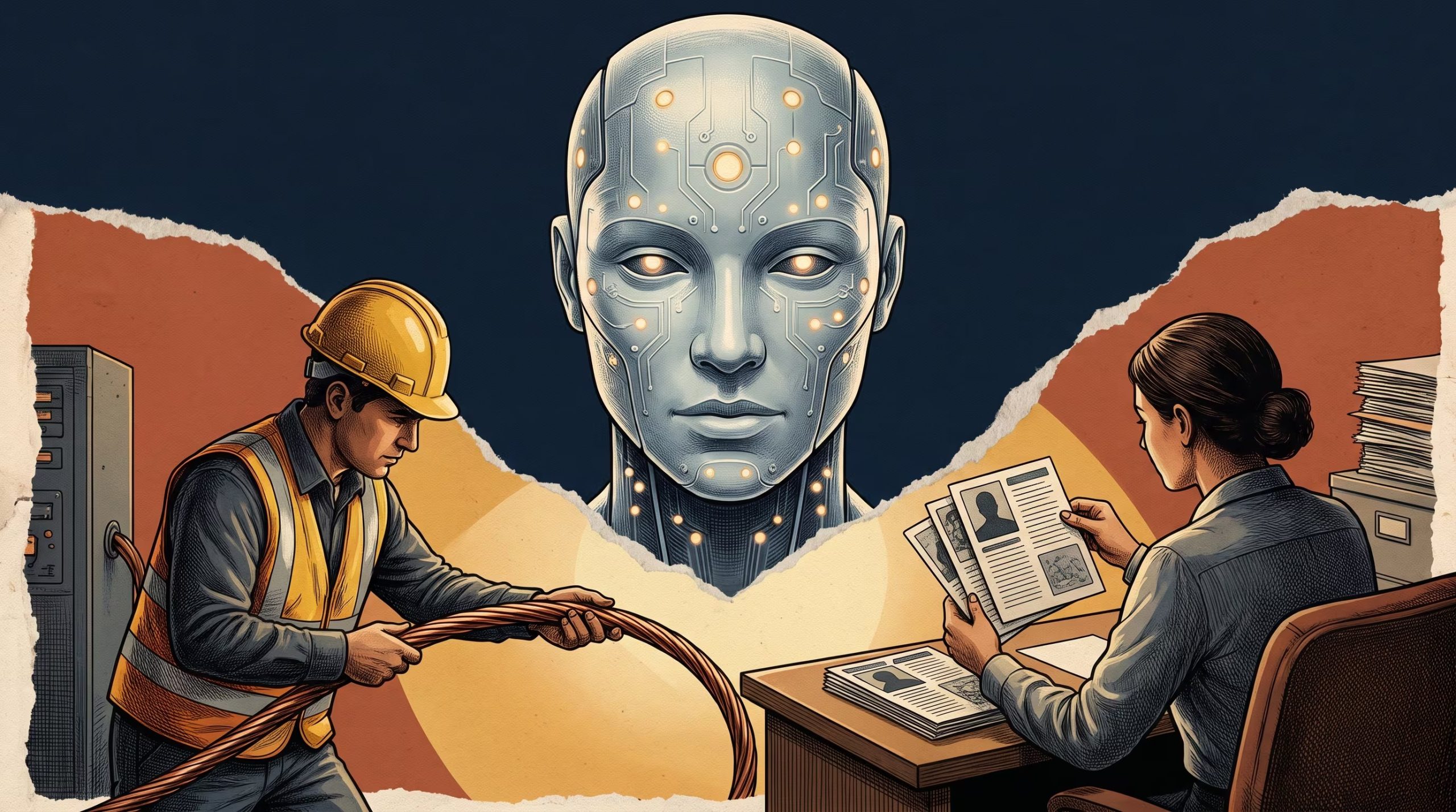 La Asociación Americana de Psicología señaló que el desplazamiento laboral afecta el sustento económico y la identidad de los trabajadores (Imagen Ilustrativa Infobae)