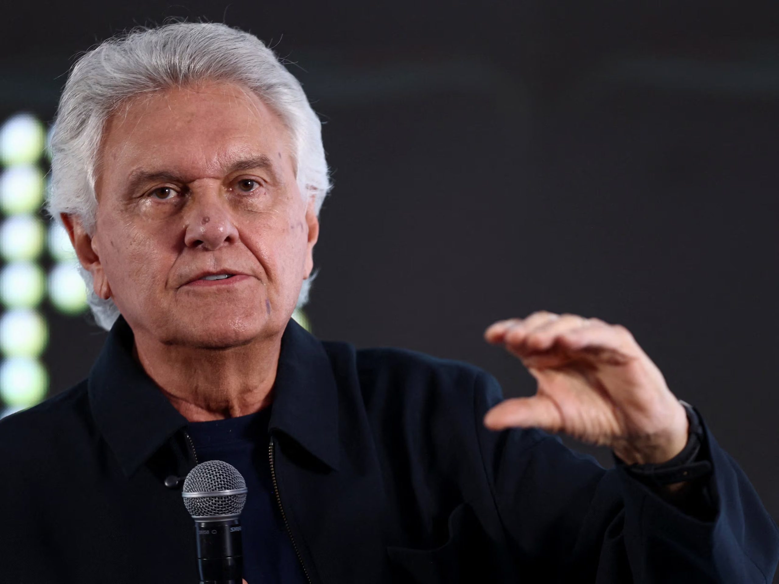 Ronaldo Caiado vuelve a enfrentar a Lula en las elecciones presidenciales de Brasil, con apoyo del sector agropecuario y una intención de voto inferior al 5%. (REUTERS/Jean Carniel)