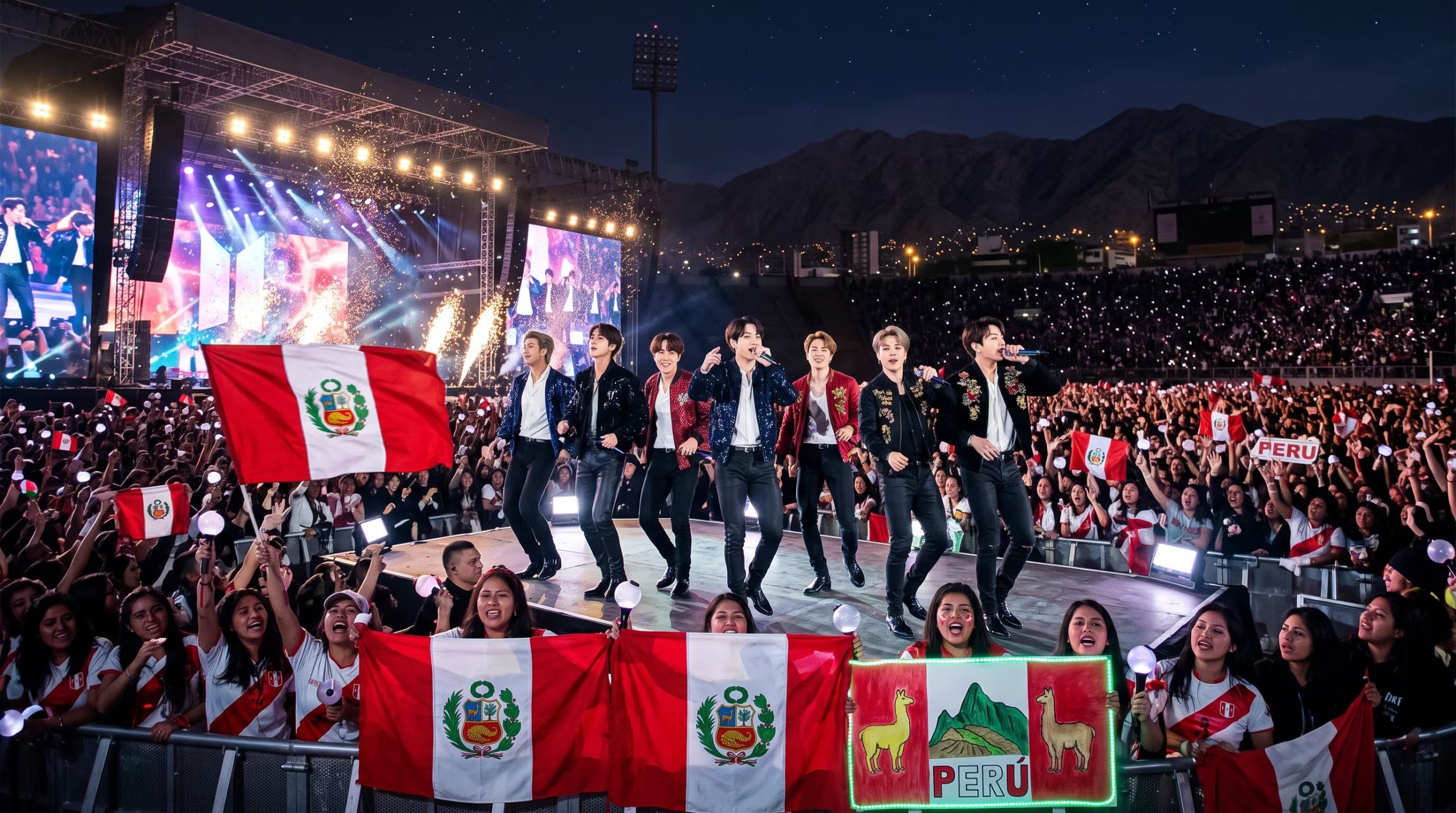 Gran expectativa ante la pronta llegada de BTS a Perú. (Imagen Ilustrativa Infobae)