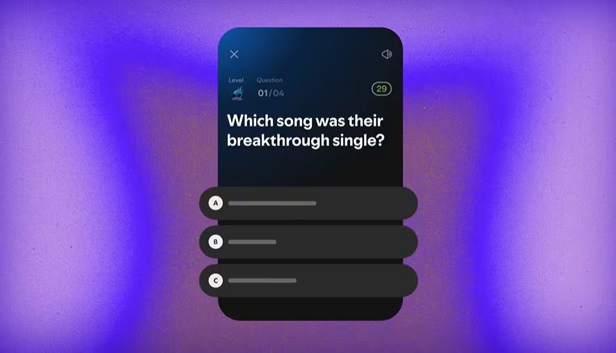 La plataforma extenderá Music Quiz a 11 países para que usuarios Premium mayores de 18 años respondan desafíos sobre más de 2.000 artistas. (Spotify)