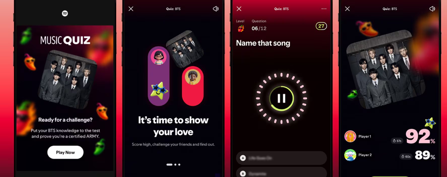 La prueba inicial se realizó ARMY, fandom de BTS, cuando se lanzó Arirang. (Spotify)