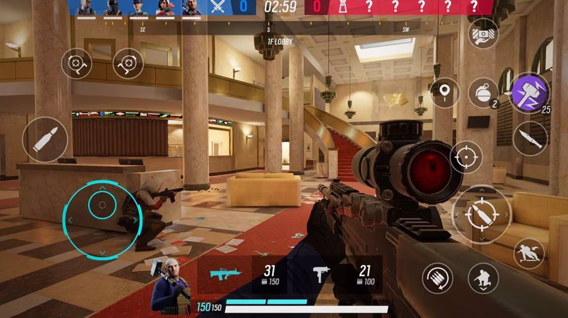 19/07/2024 Fotograma de Rainbow Six Mobile
POLITICA INVESTIGACIÓN Y TECNOLOGÍA
UBISOFT

