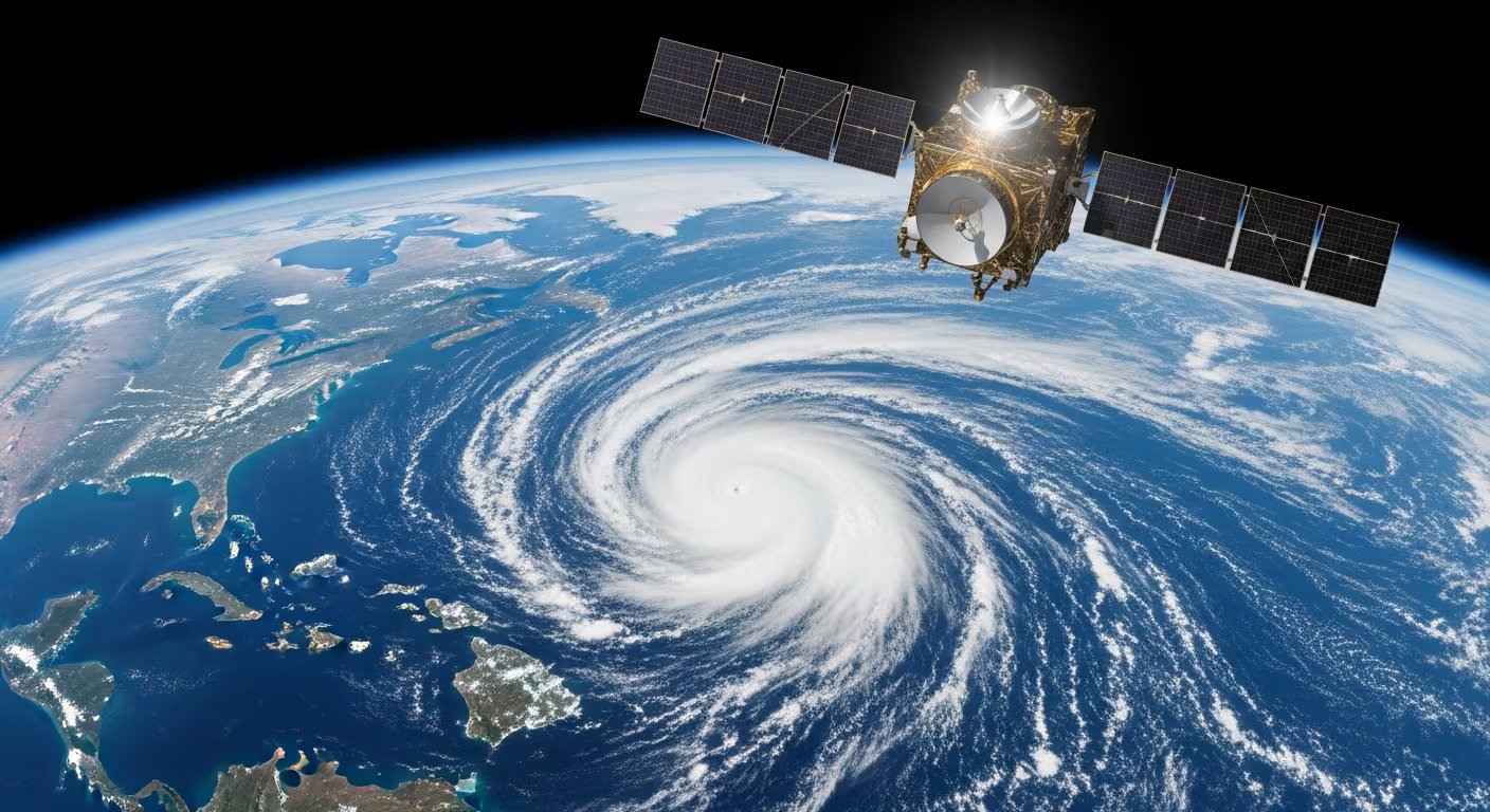 La IA satelital busca que varias de las funciones se desarrollen en el mismo equipo antes de enviar la información a la Tierra. (Imagen Ilustrativa Infobae)