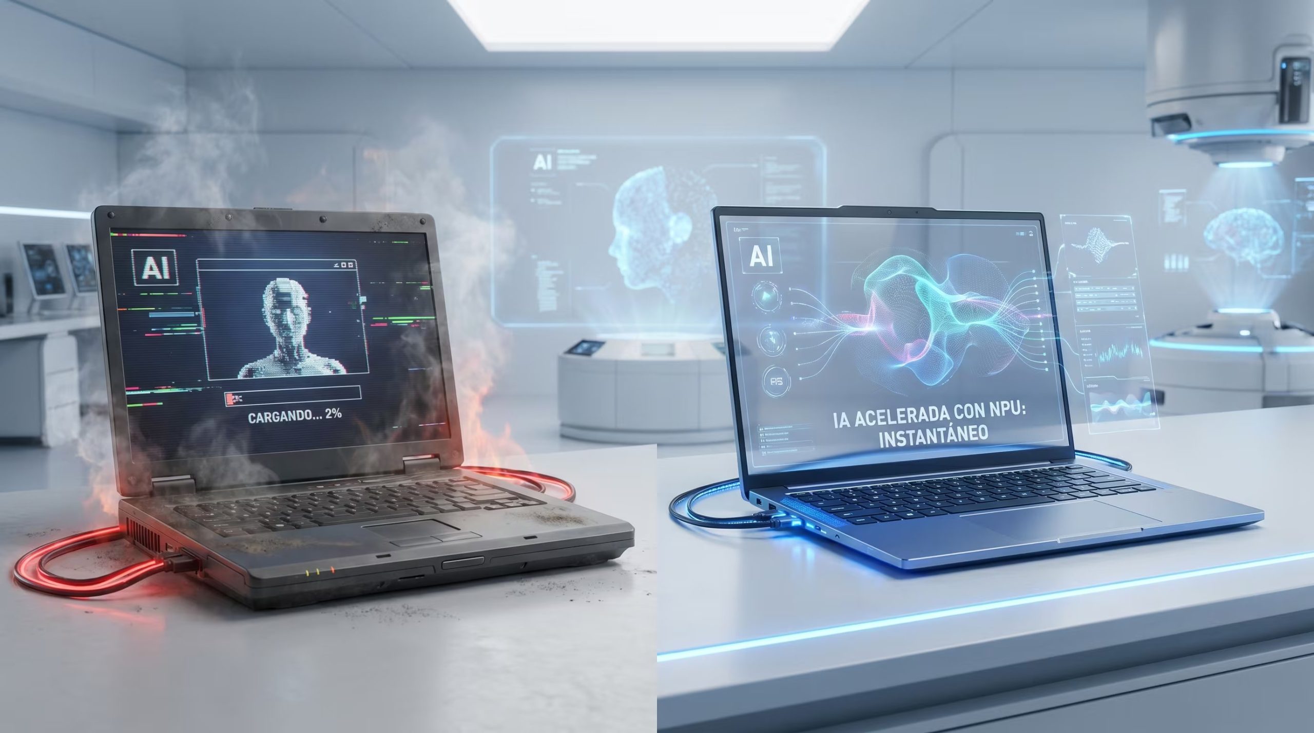 Ghost ingresa al mercado de computadoras dedicadas a la inteligencia artificial como una alternativa al procesamiento en la nube. (Imagen Ilustrativa Infobae)