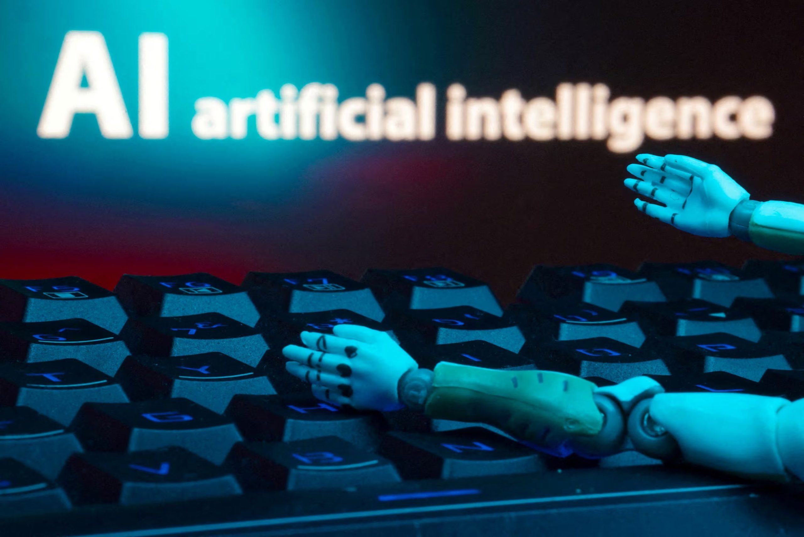 El modelo Jev produce decisiones calibradas para ejecutar acciones automáticas en lugar de redactar texto o código. (REUTERS/Dado Ruvic/Illustration/File Photo)