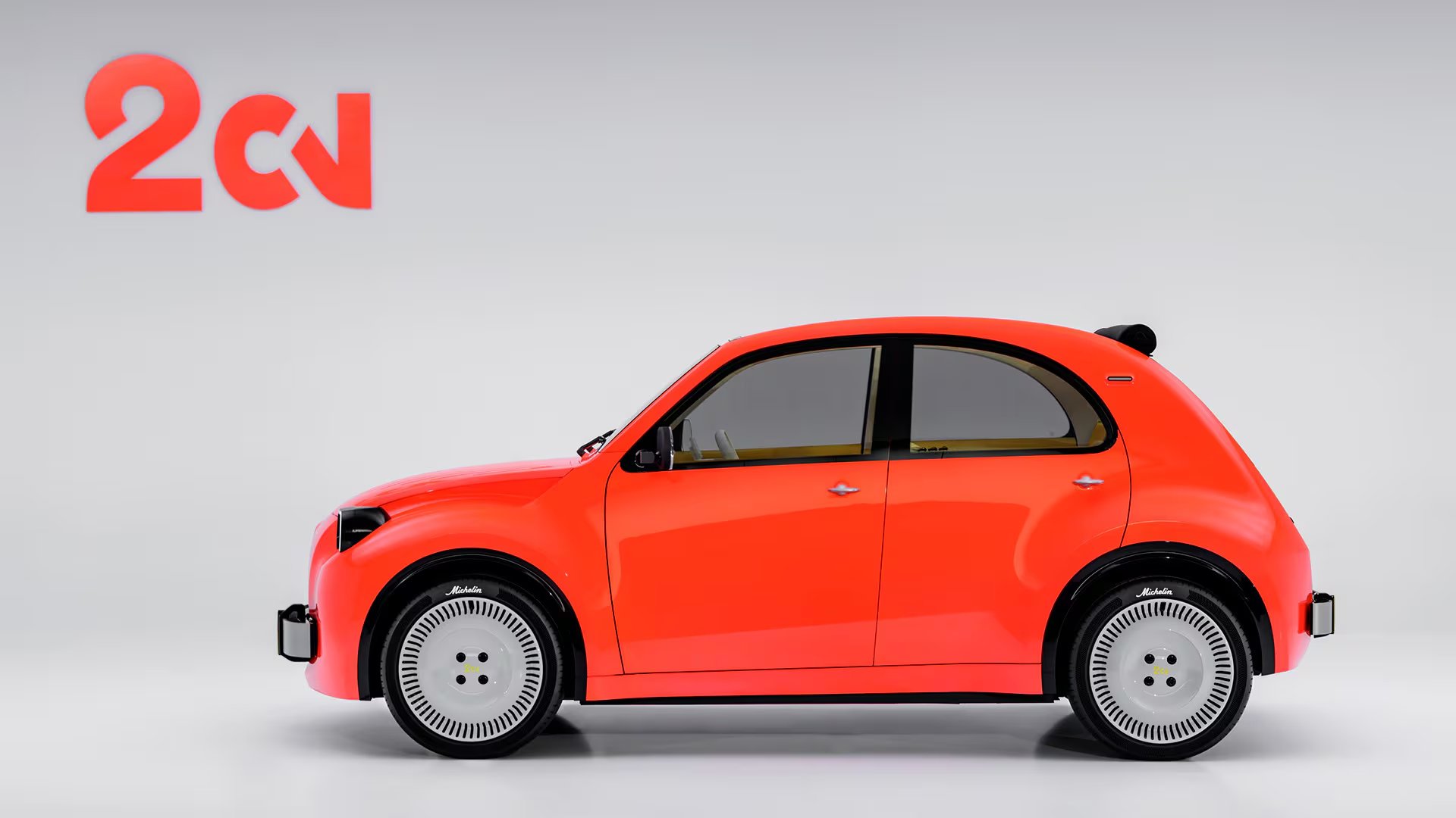 El Citroën 2 CV Concept tiene la silueta inconfundible de su predecesor. (Stellantis)