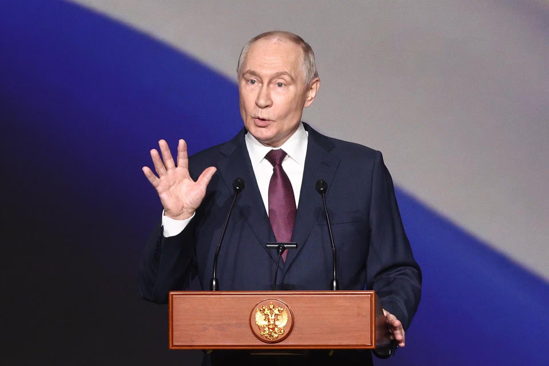 Putin se mostró dispuesto a negociar con Ucrania pero advirtió que las regiones anexionadas por Rusia no pertenecen a Kiev (Europa Press)